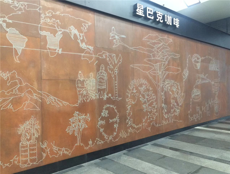 黔南耐候钢幕墙